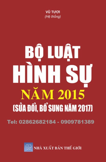 Bộ luật hình sự năm 2015 (Sửa đổi, bổ sung năm 2017)