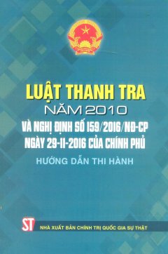 Luật Thanh Tra Năm 2010