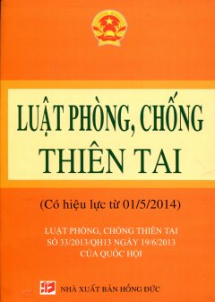 Luật Phòng, Chống Thiên Tai - Tái bản 09/13/2013