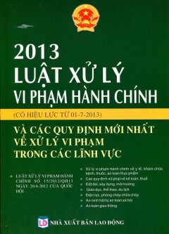 Luật Xử Lý Vi Phạm Hành Chính Và Các Quy Định Mới Nhất Về Xử Lý Vi Phạm Trong Các Lĩnh Vực