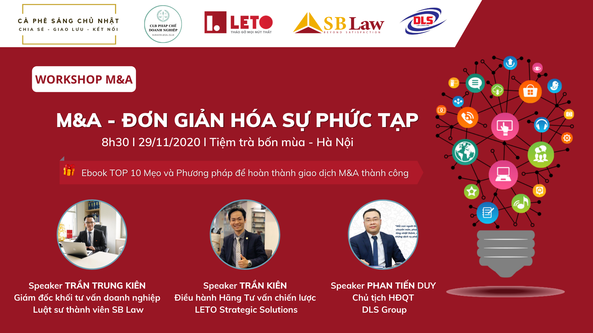 Workshop M&A: Đơn giản hóa sự phức tạp