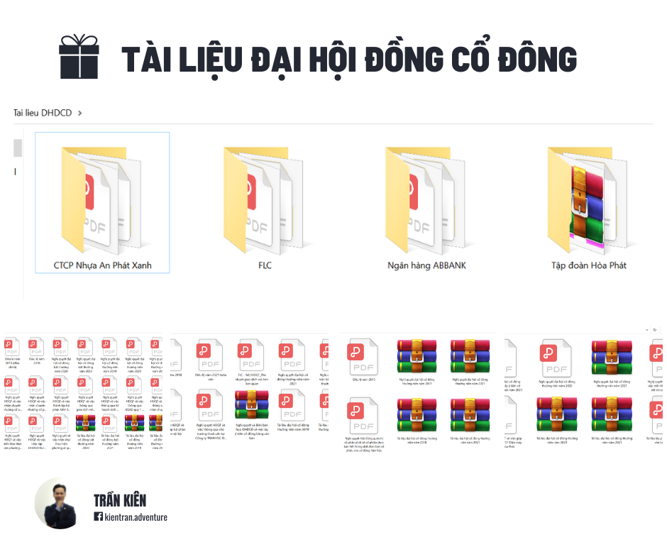 Bộ tài liệu Đại hội đồng cổ đông