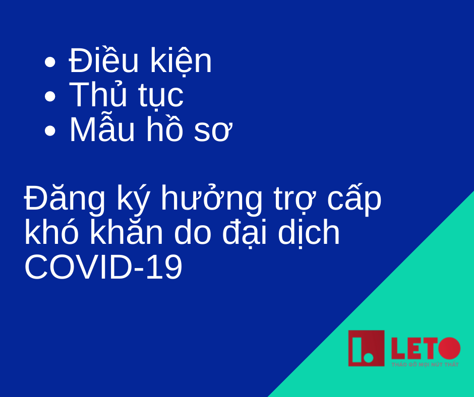 Quyết định 15 - Thủ tục hưởng trợ cấp khó khăn do đại dịch COVID-19