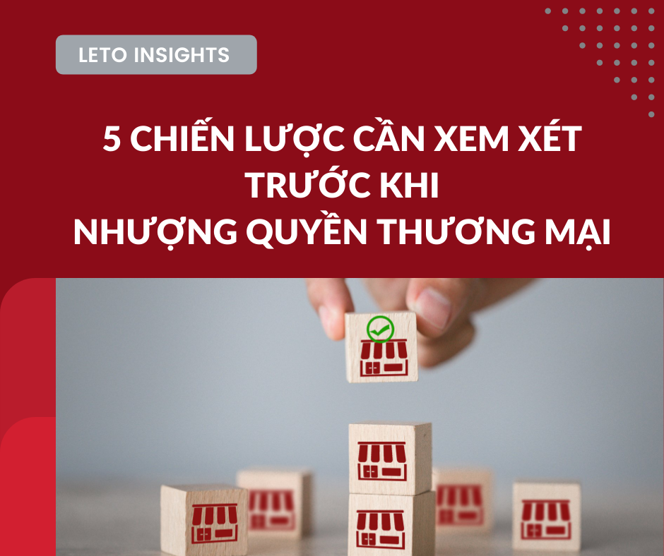 5 chiến lược cần xem xét trước khi triển khai nhượng quyền thương mại