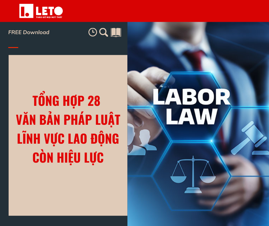 28 văn bản pháp luật lĩnh vực lao động còn hiệu lực