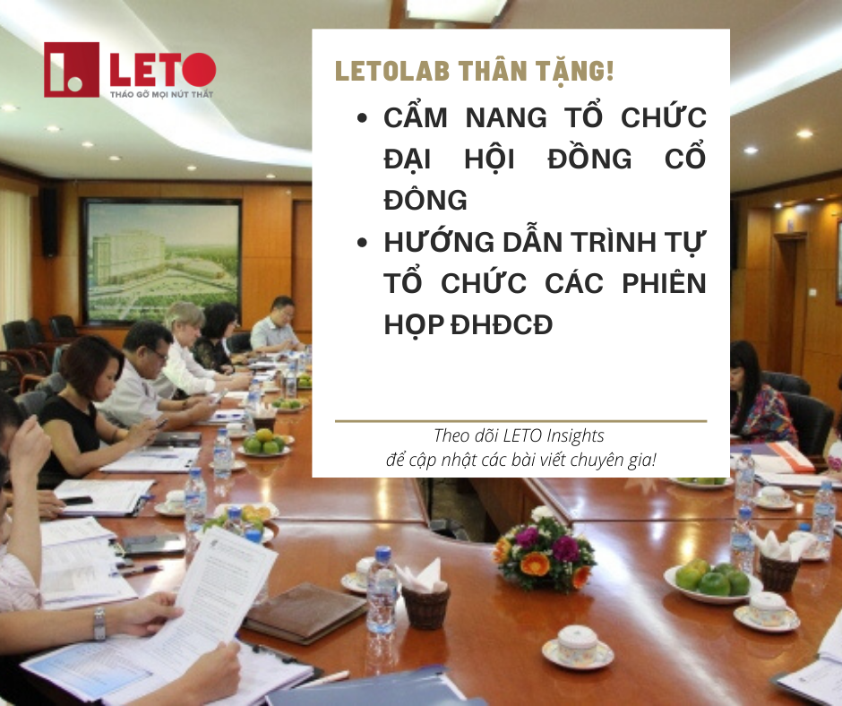 Tài liệu tổ chức Đại hội đồng cổ đông