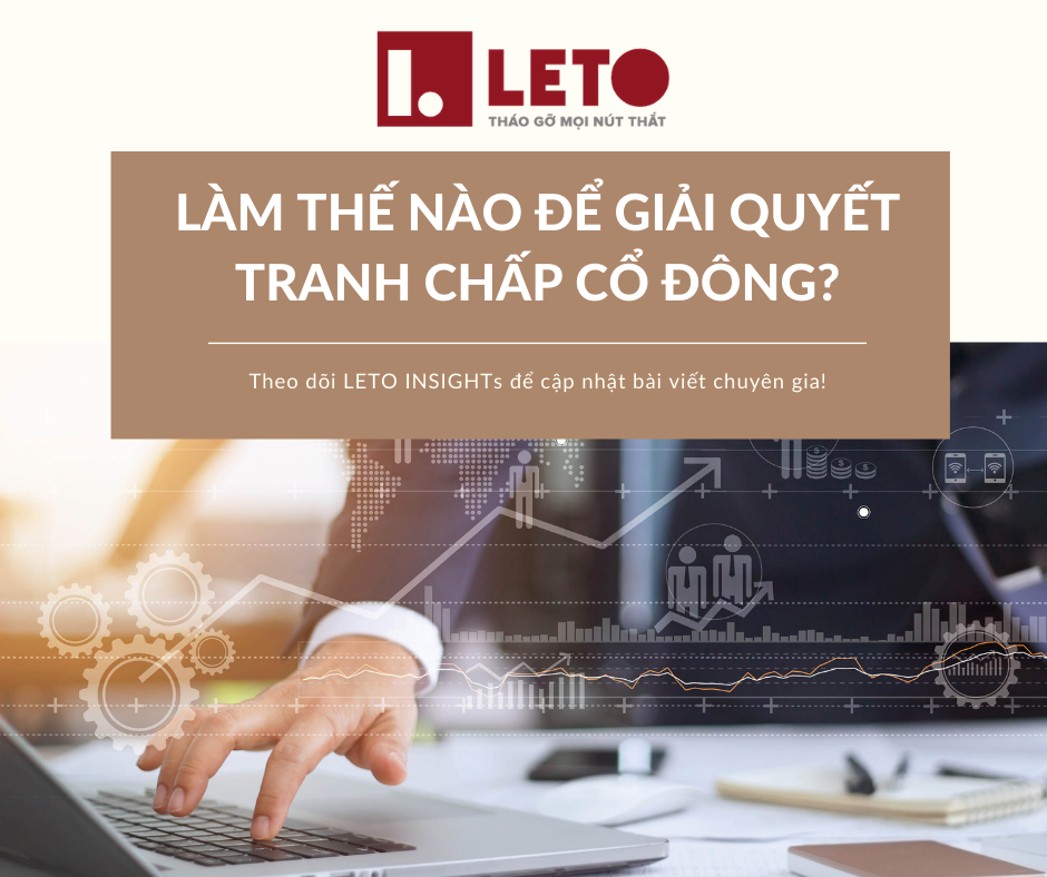 Làm thế nào để giải quyết tranh chấp cổ đông?