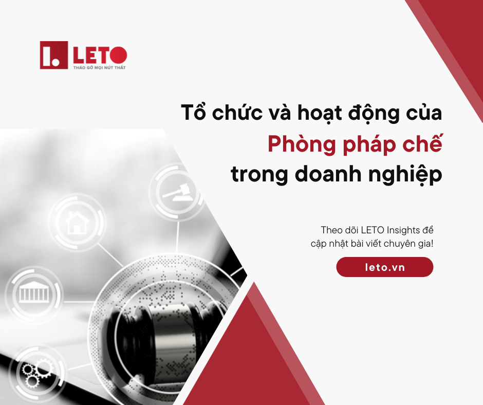 Tổ chức và hoạt động của Phòng pháp chế trong doanh nghiệp