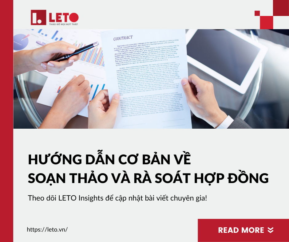 Hướng dẫn cơ bản về soạn thảo và rà soát hợp đồng