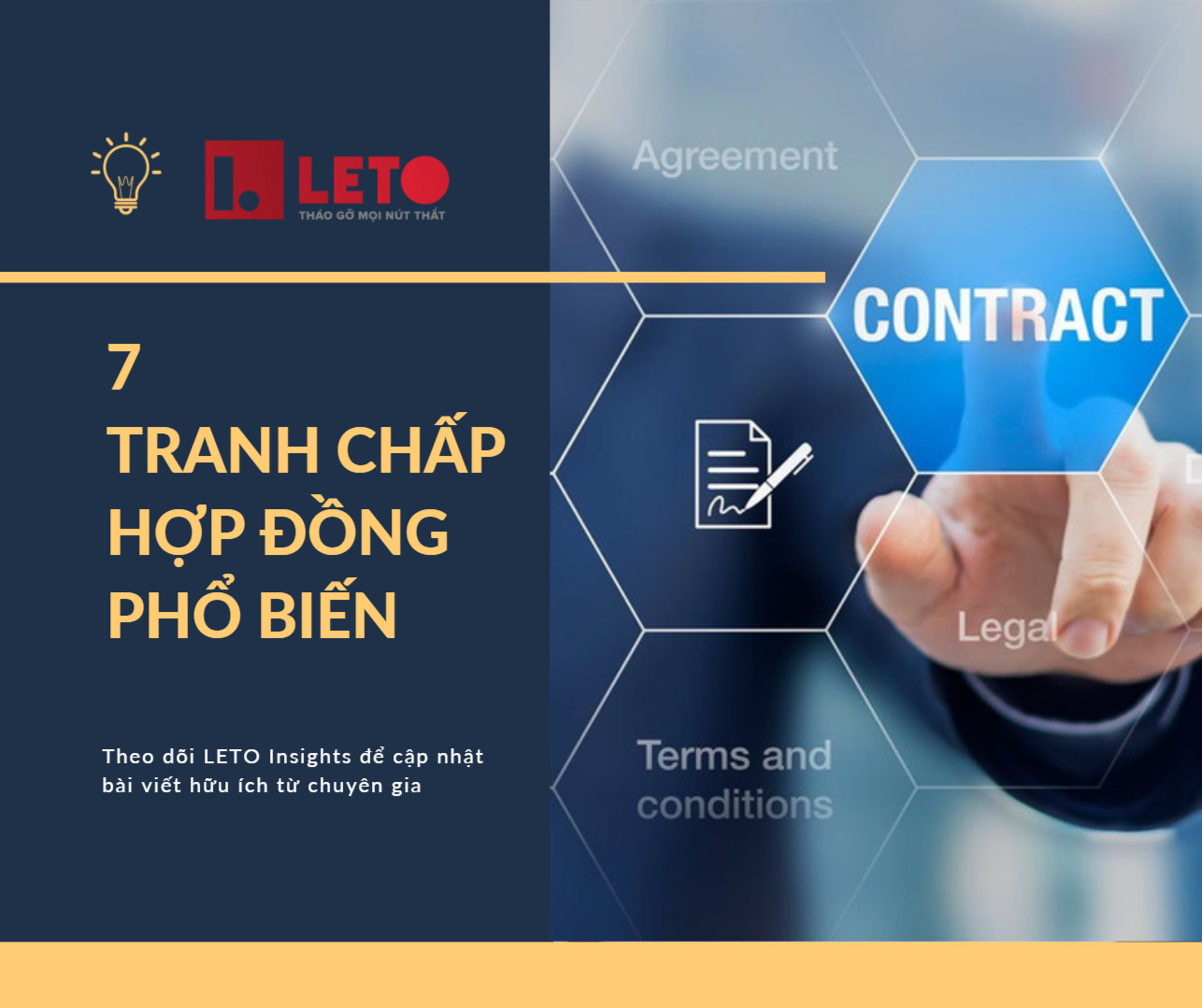 7 tranh chấp hợp đồng phổ biến