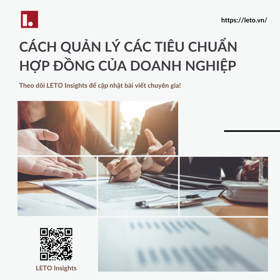 Cách quản lý các tiêu chuẩn hợp đồng của Doanh nghiệp 