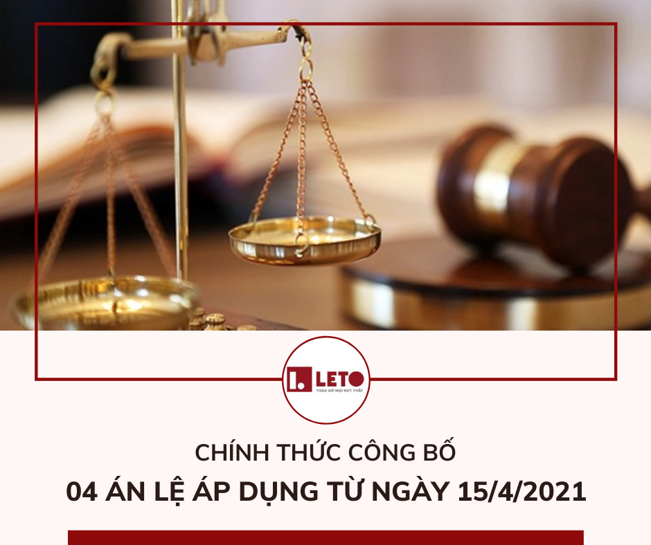 Chính thức công bố 4 án lệ được áp dụng từ ngày 15/4/2021