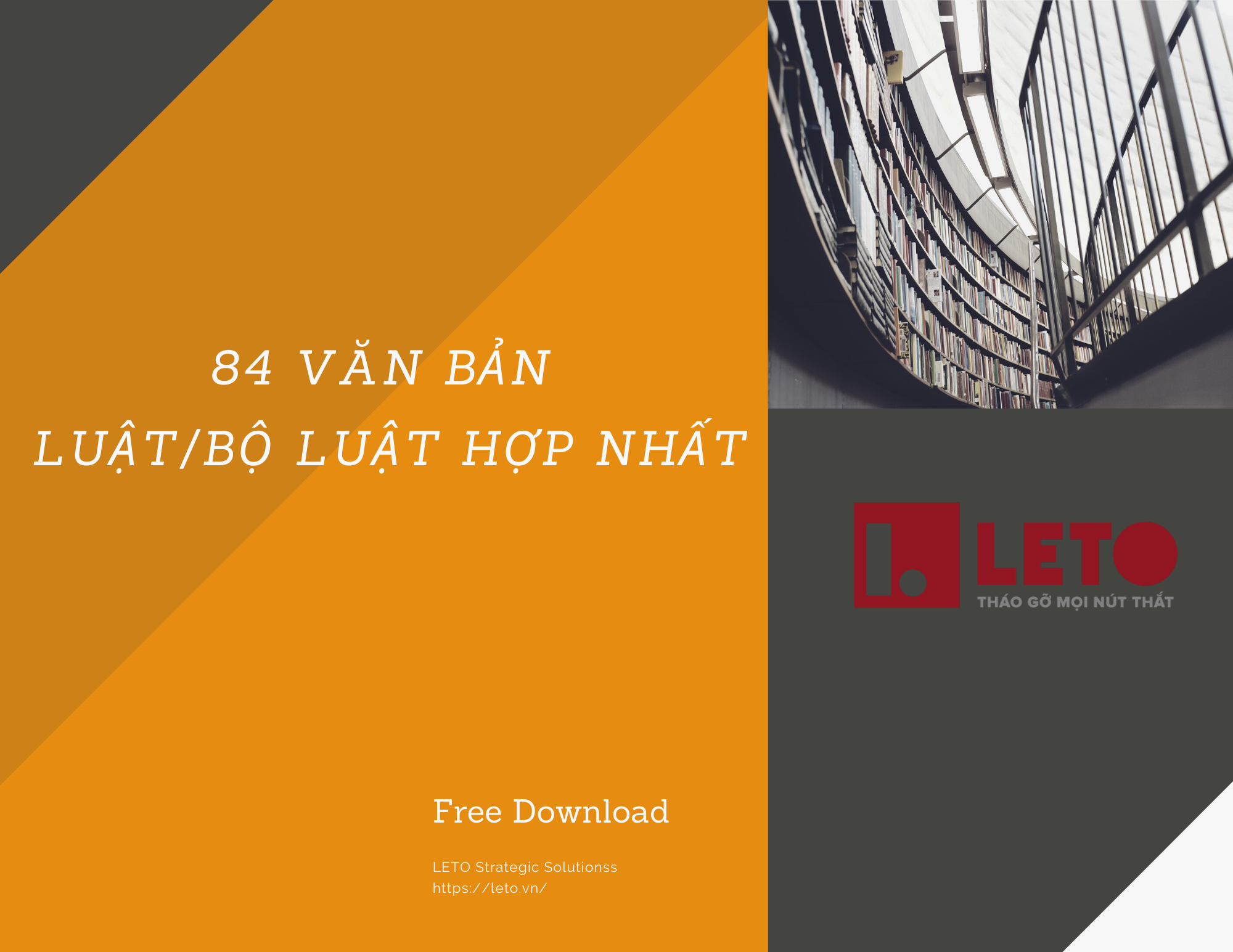 Trọn bộ văn bản hợp nhất Luật/Bộ luật 