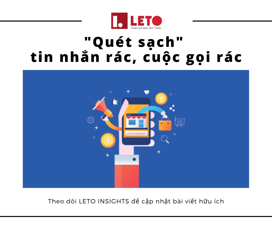 Quét sạch tin nhắn rác, cuộc gọi rác