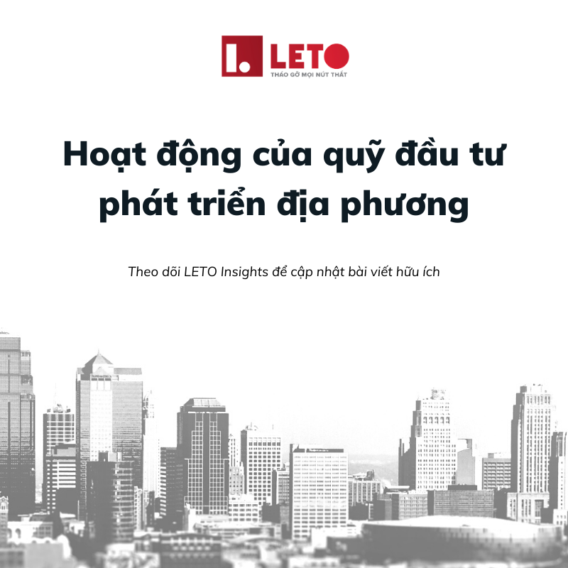 Những điểm lưu ý trong hoạt động của Quỹ đầu tư phát triển địa phương