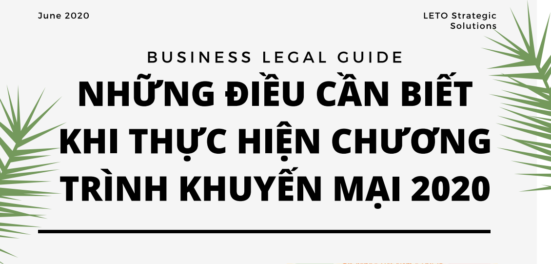 Chương trình khuyến mại - Những điều cần biết!