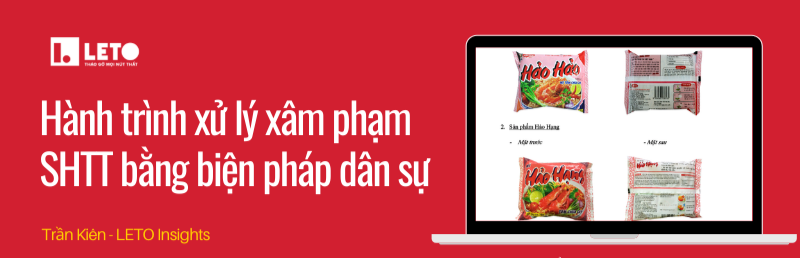 Hành trình xử lý xâm phạm Sở hữu trí tuệ bằng biện pháp dân sự